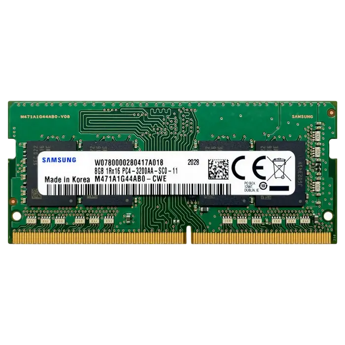 Samsung M471A1K43EB1-CWE M471 8GB DDR4 3200MHz SODIMM