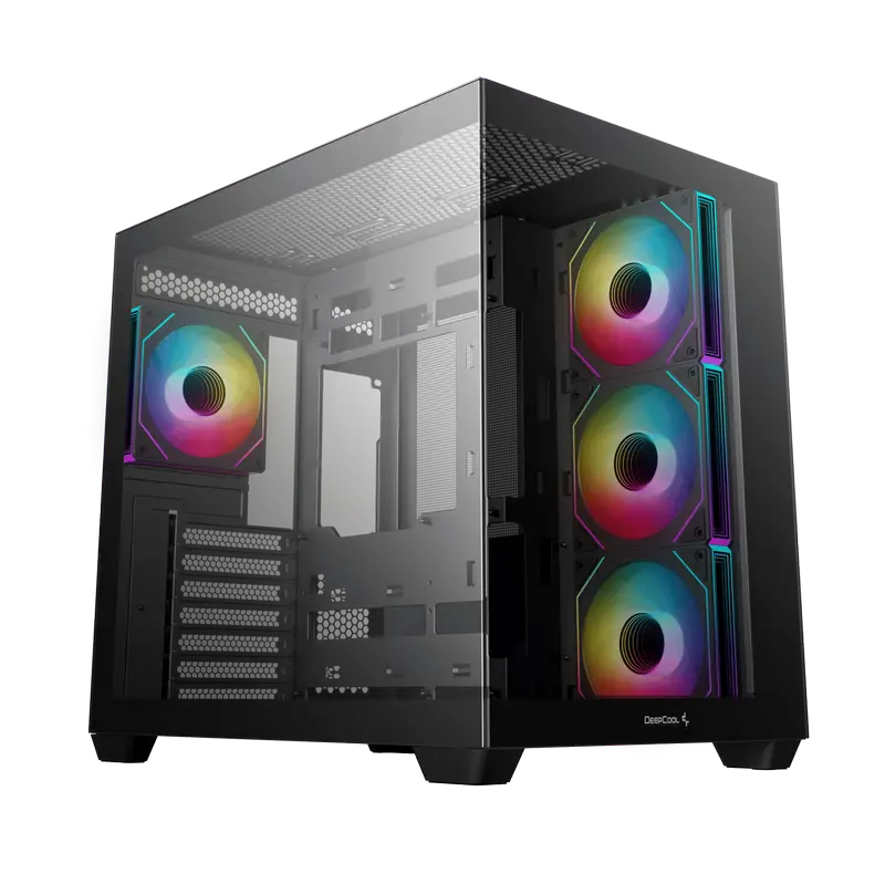 Deepcool CG530 4F Midi-Tower Negru