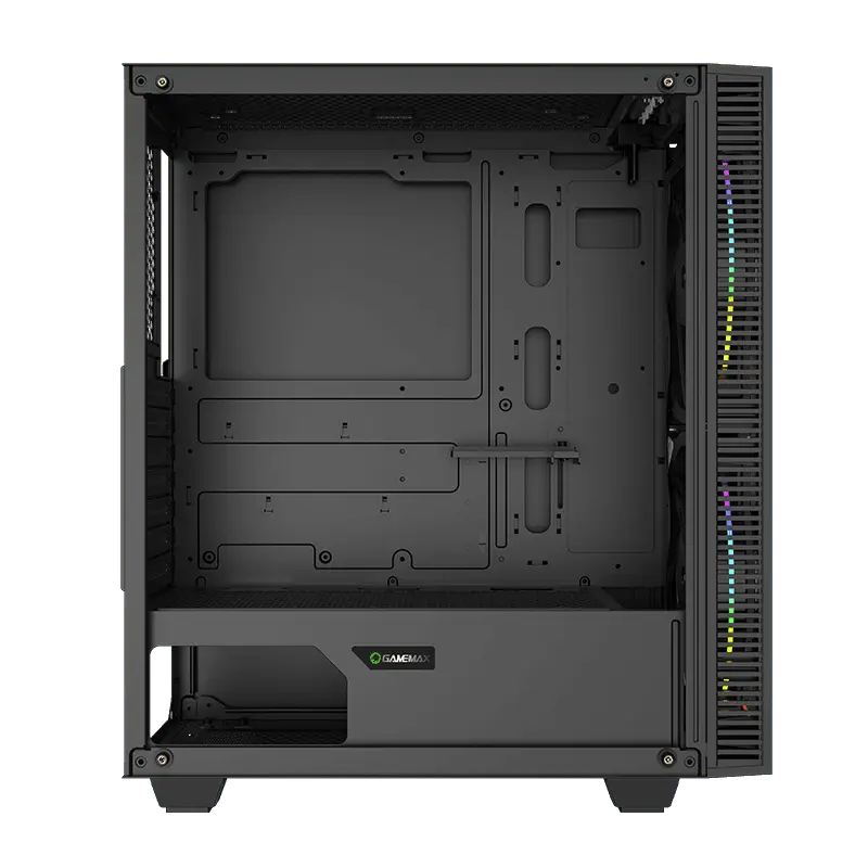 Gamemax BLACK HOLE Midi-Tower Negru