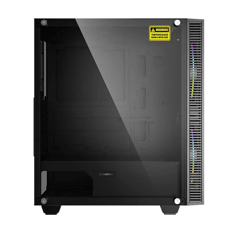 Gamemax BLACK HOLE Midi-Tower Negru