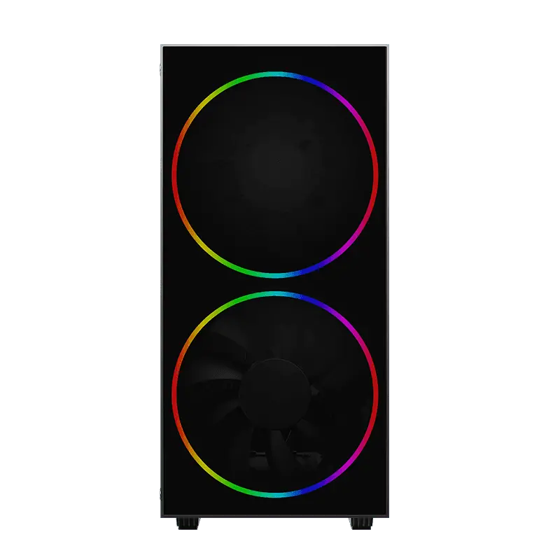 Gamemax BLACK HOLE Midi-Tower Negru