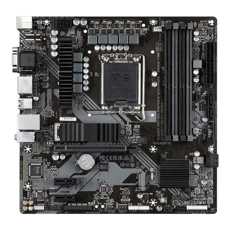 Gigabyte B760M DS3H DDR4 LGA1700 Micro-ATX