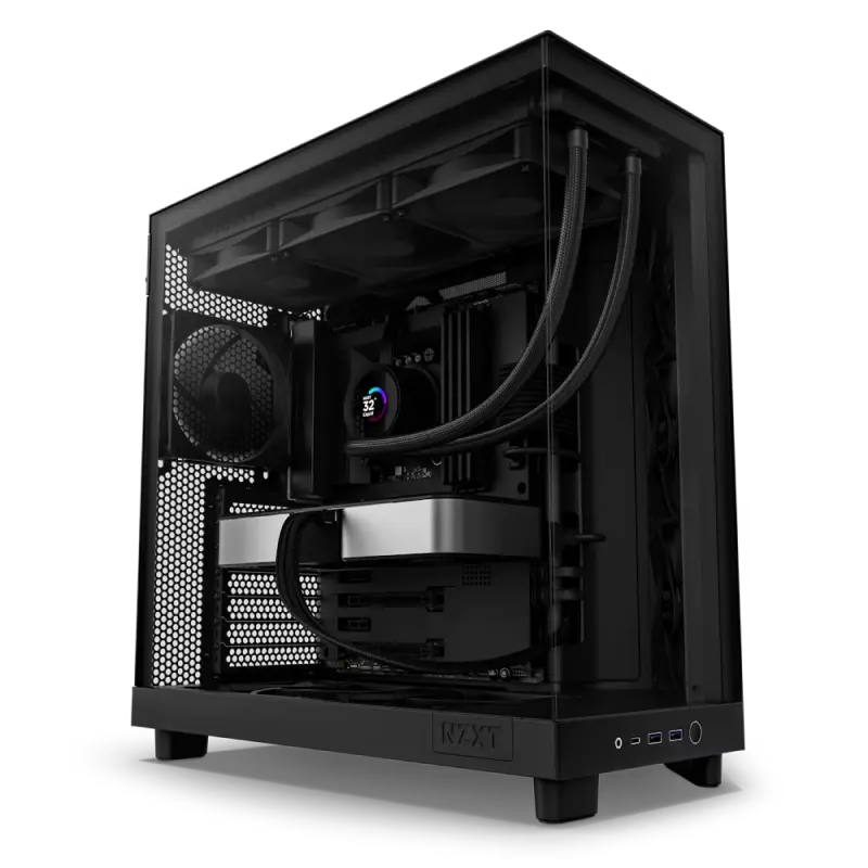 NZXT H6 Flow Midi-Tower Negru