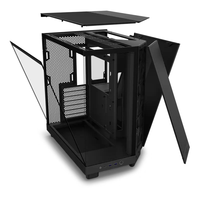 NZXT H6 Flow Midi-Tower Negru