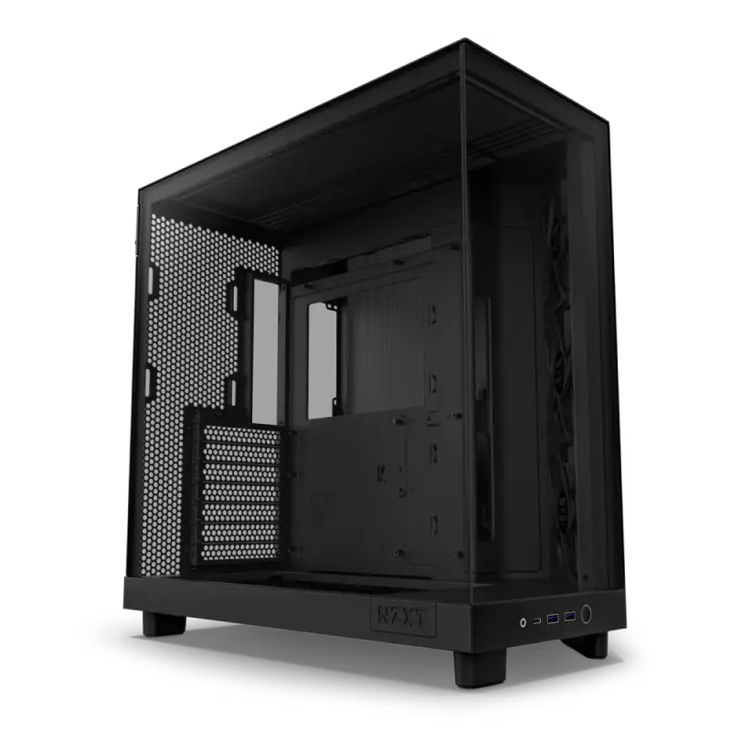 NZXT H6 Flow Midi-Tower Negru
