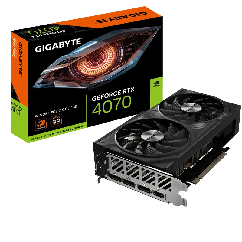 Gigabyte GeForce RTX 4070 WINDFORCE 2X OC