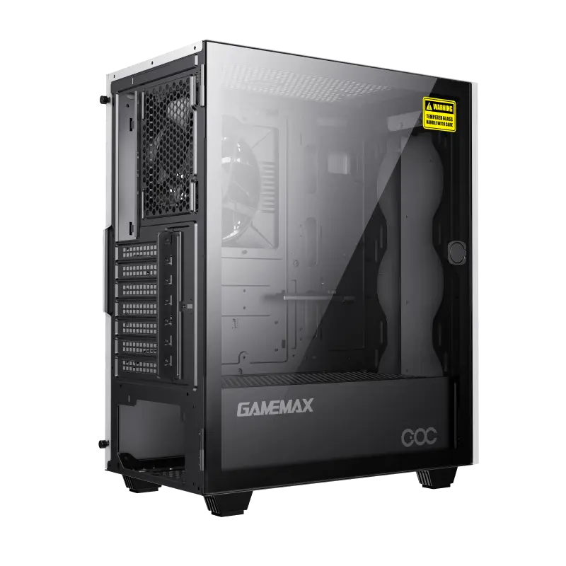 Gamemax DIAMOND COC Midi-Tower Alb