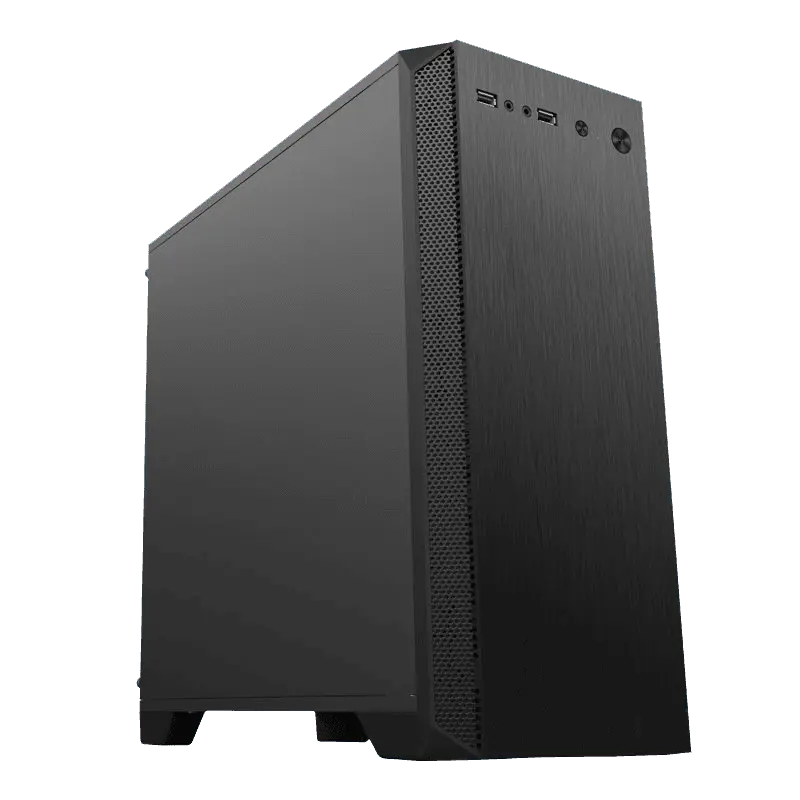 Gamemax SILENT HILL Midi-Tower Negru