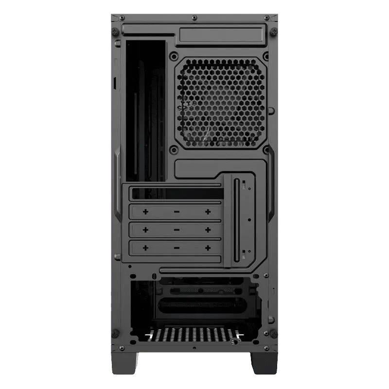 Gamemax SILENT HILL Midi-Tower Negru
