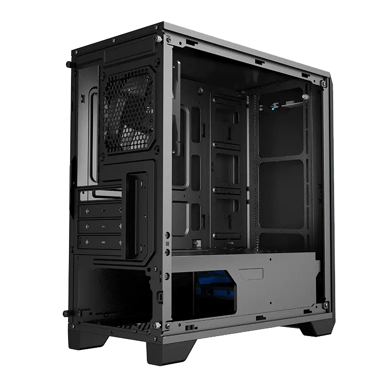 Gamemax SILENT HILL Midi-Tower Negru