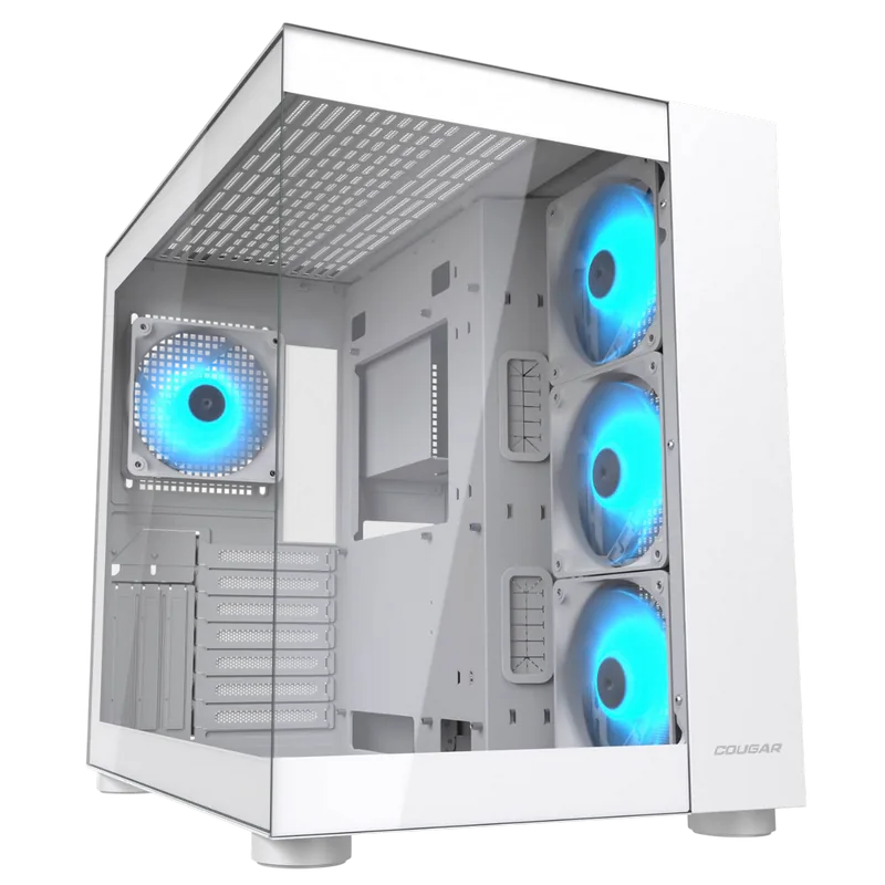 Cougar FV150 RGB Midi-Tower Alb