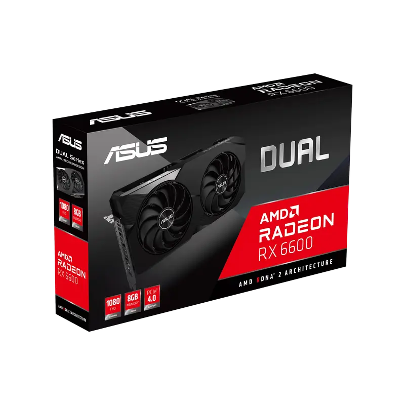 ASUS Dual Radeon RX 6600 XT OC