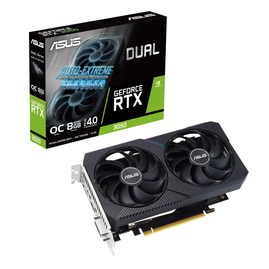 ASUS Dual GeForce RTX 3050 V2 OC