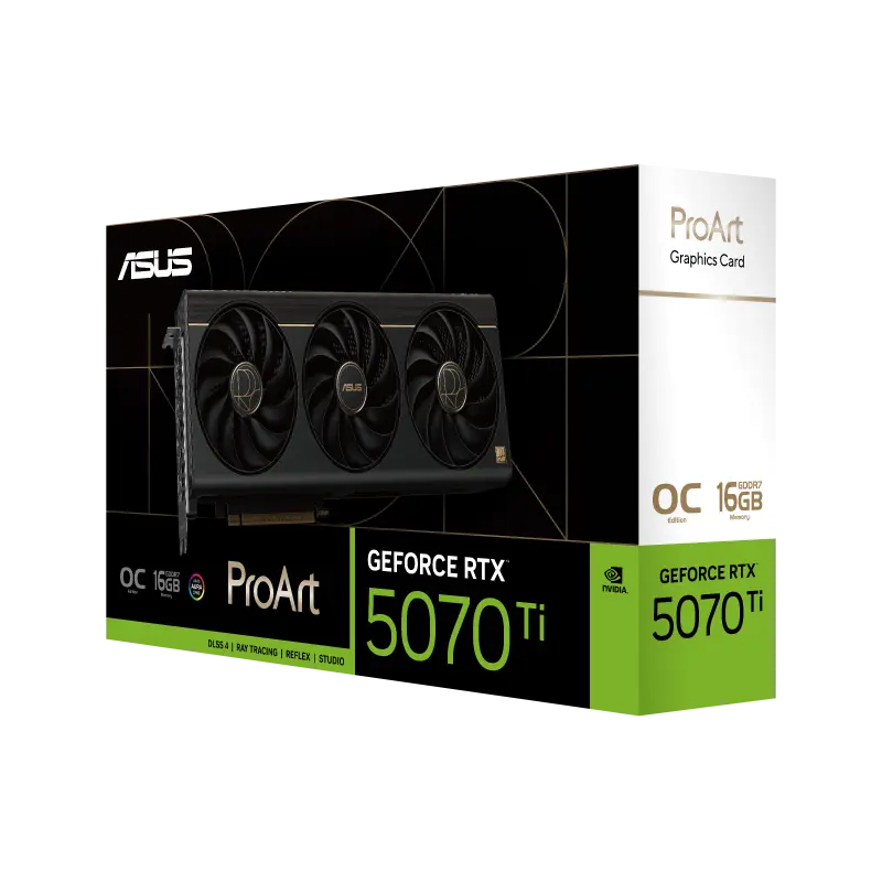 ASUS ProArt GeForce RTX 5070 Ti OC