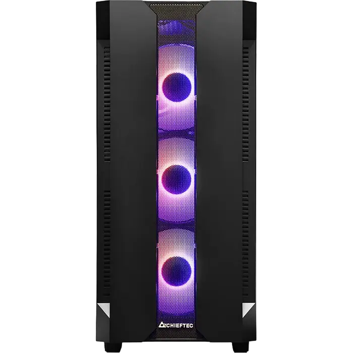 Chieftec GS-01B-OP Midi-Tower Negru