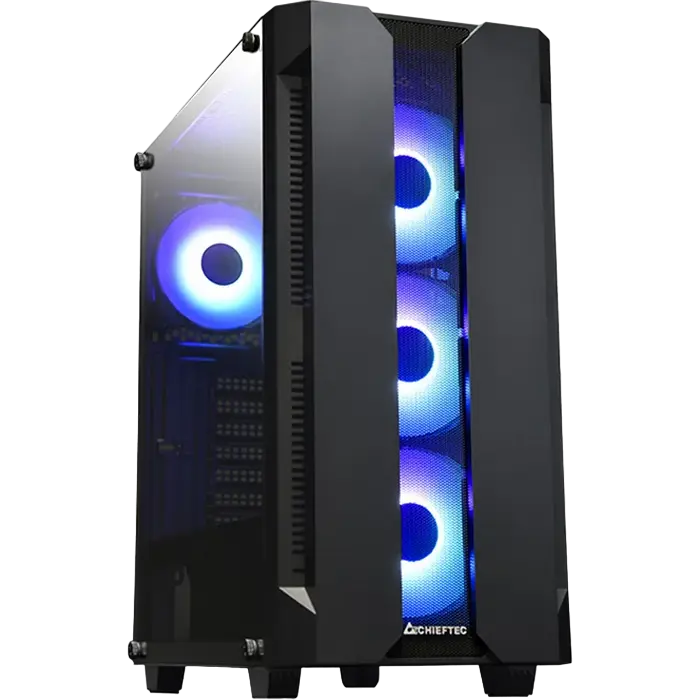 Chieftec GS-01B-OP Midi-Tower Negru