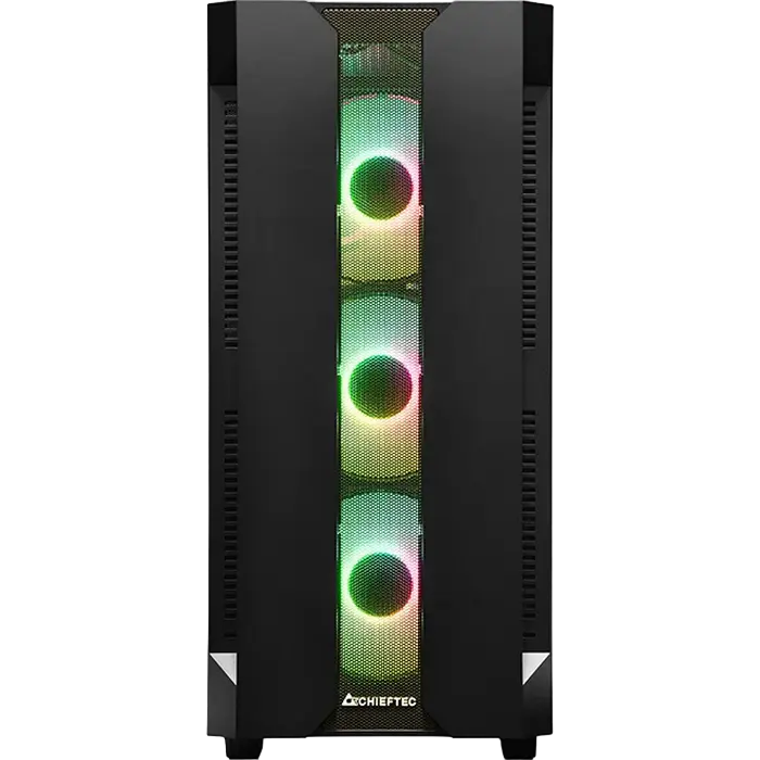 Chieftec GS-01B-OP Midi-Tower Negru