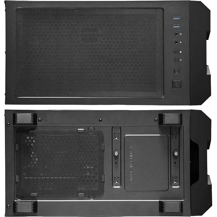 Chieftec GS-01B-OP Midi-Tower Negru