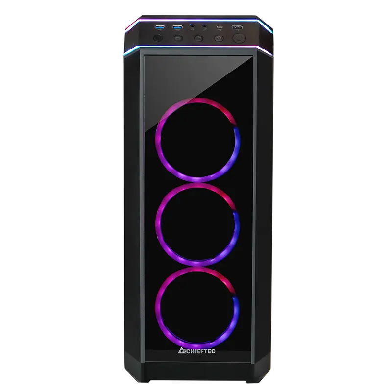 Chieftec GP-02B-UC-OP Midi-Tower Black