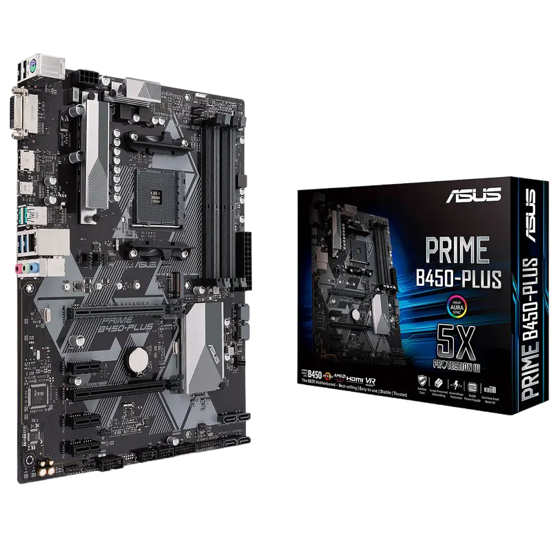 ASUS PRIME B450-PLUS AM4 ATX