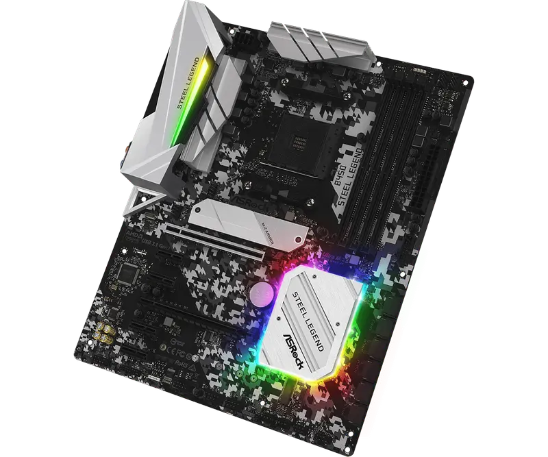 ASRock B450 STEEL LEGEND AM4 ATX