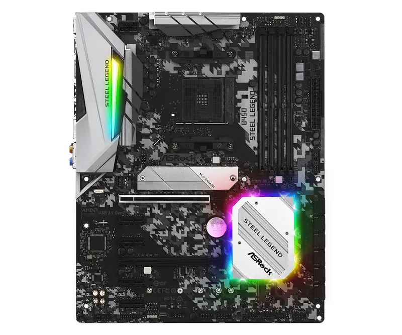 ASRock B450 STEEL LEGEND AM4 ATX