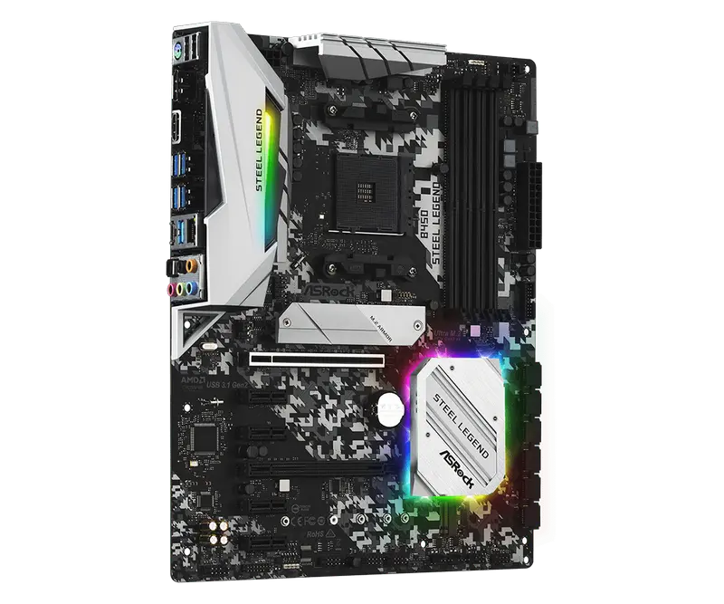 ASRock B450 STEEL LEGEND AM4 ATX