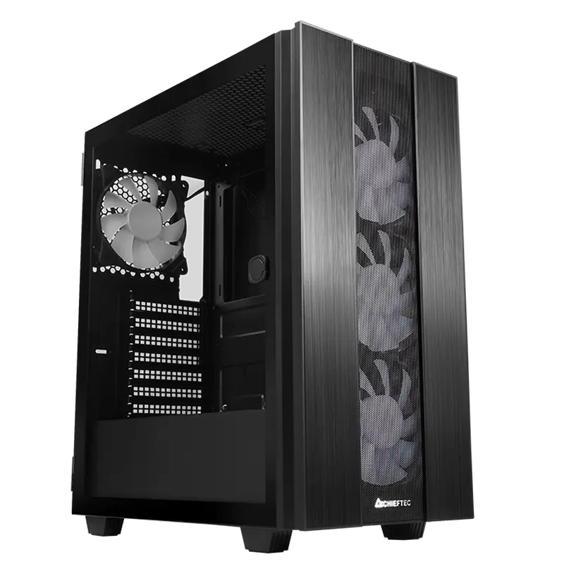 Chieftec GS-02B-OP Midi-Tower Black
