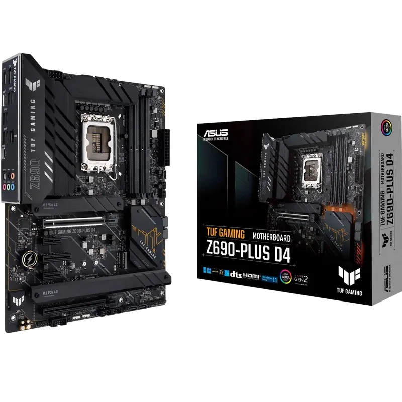 ASUS TUF GAMING Z690-PLUS D4 LGA1700 ATX