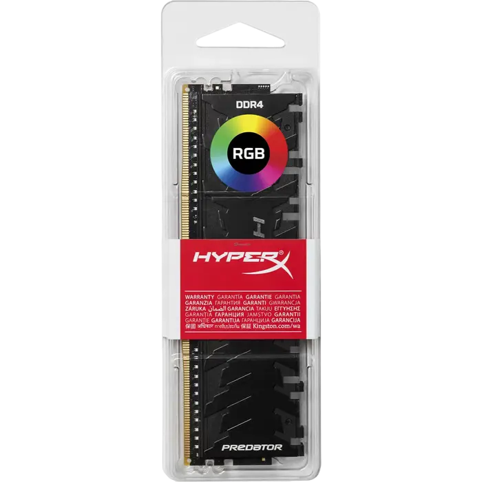 Kingston HyperX Predator RGB 8GB DDR4 3600MHz