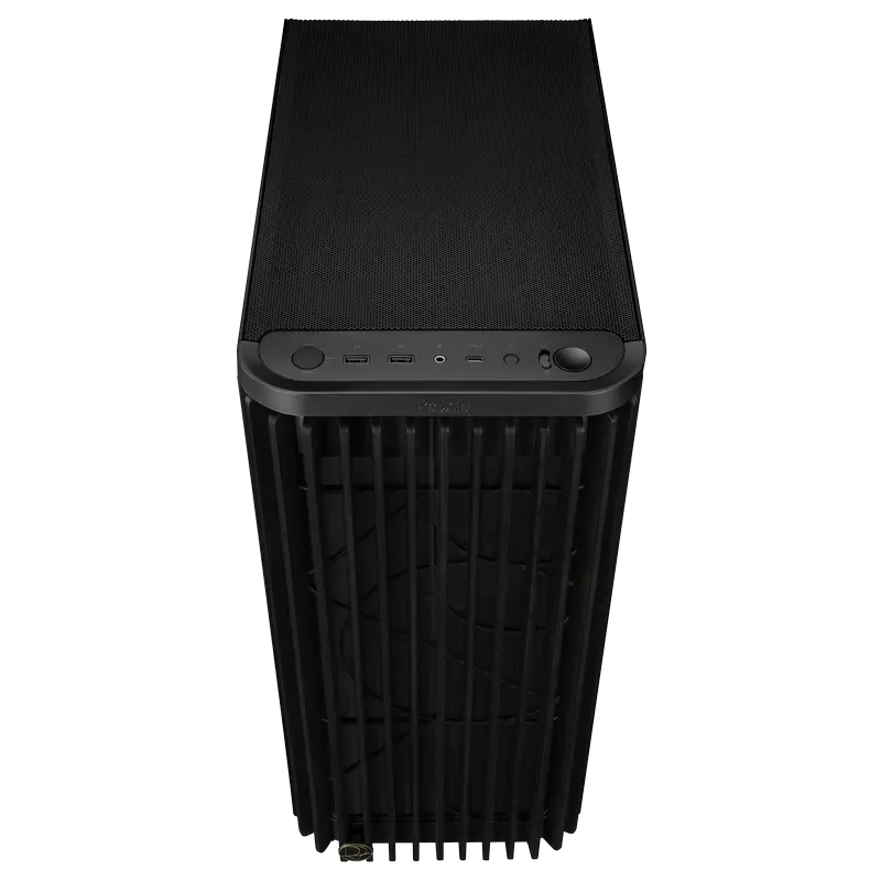 ASUS ProArt PA401 Wood TG Midi-Tower Black