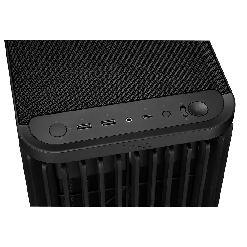 ASUS ProArt PA401 Wood TG Midi-Tower Black