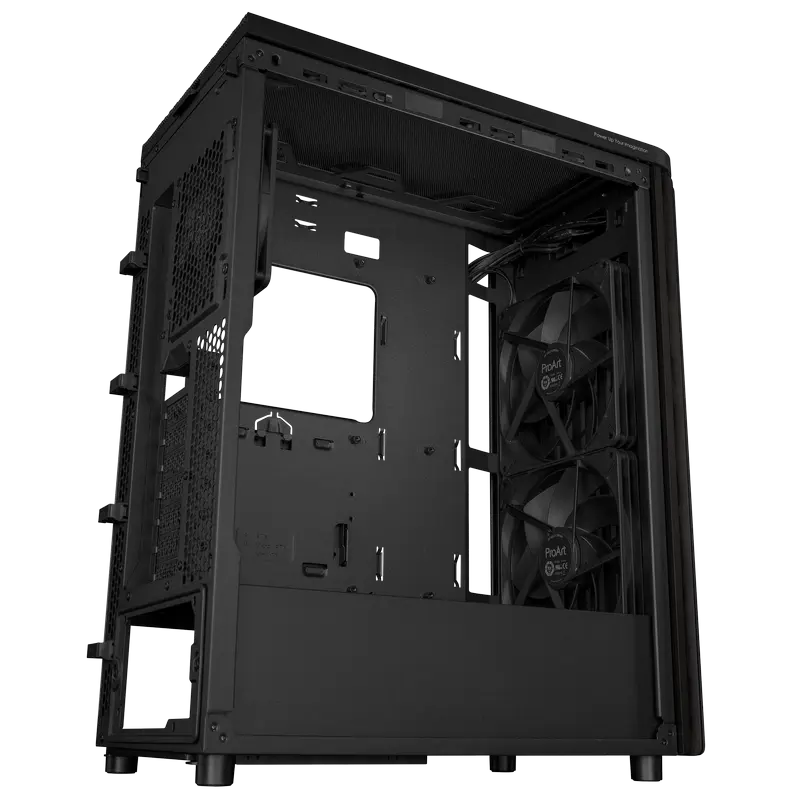 ASUS ProArt PA401 Wood TG Midi-Tower Black