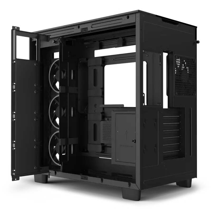 NZXT H9 Elite Midi-Tower Negru