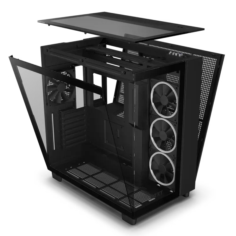 NZXT H9 Elite Midi-Tower Negru
