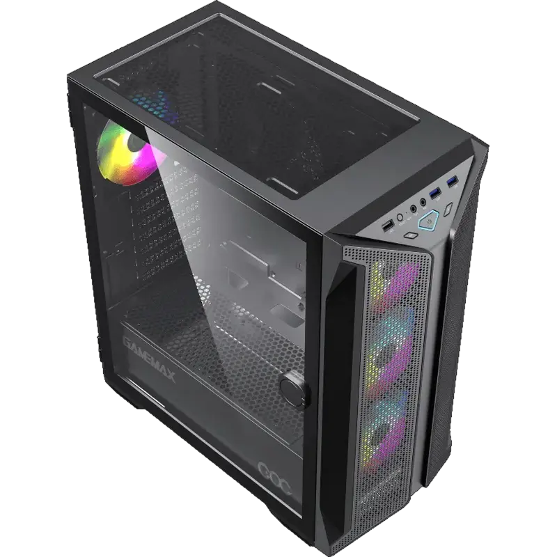 Gamemax BRUFEN C1 Midi-Tower Черный