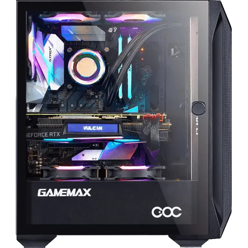 Gamemax BRUFEN C1 Midi-Tower Черный