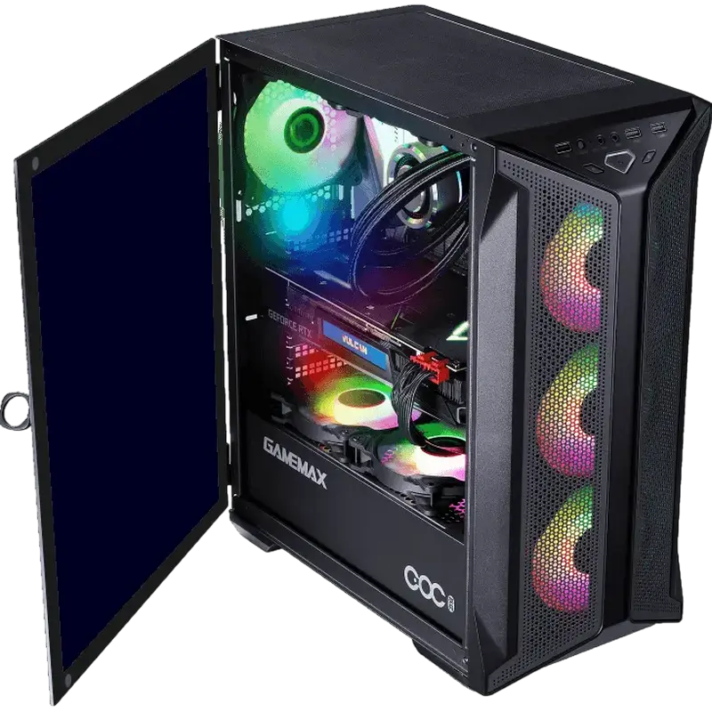Gamemax BRUFEN C1 Midi-Tower Черный