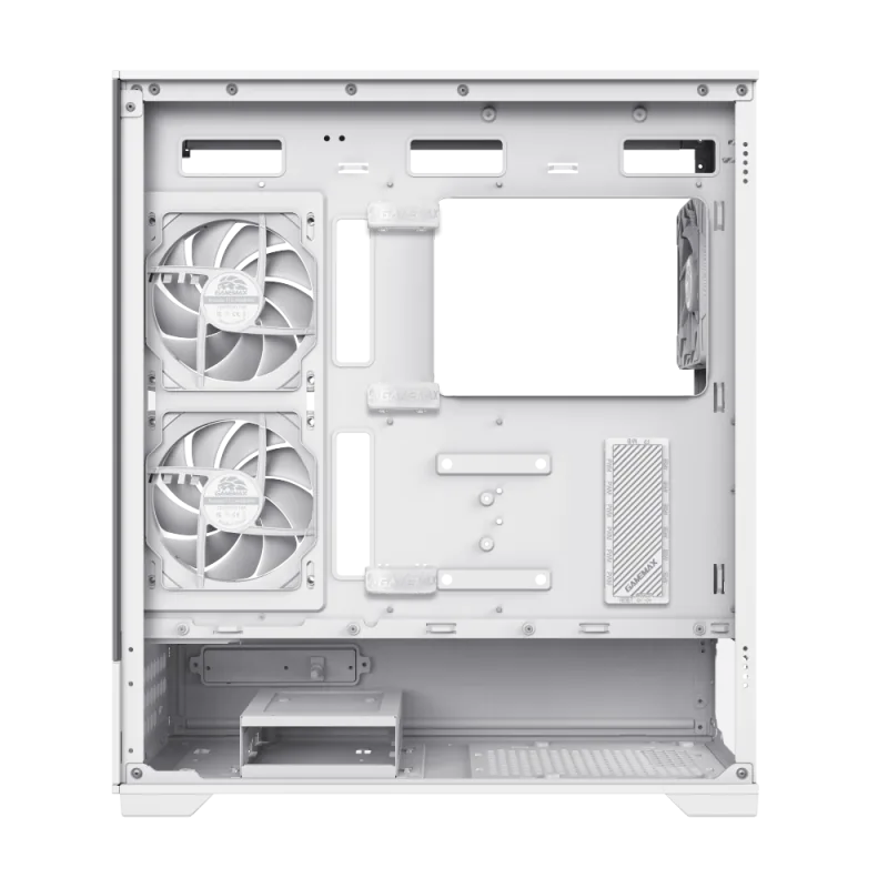 Gamemax VISTA 2 AW Midi-Tower Alb