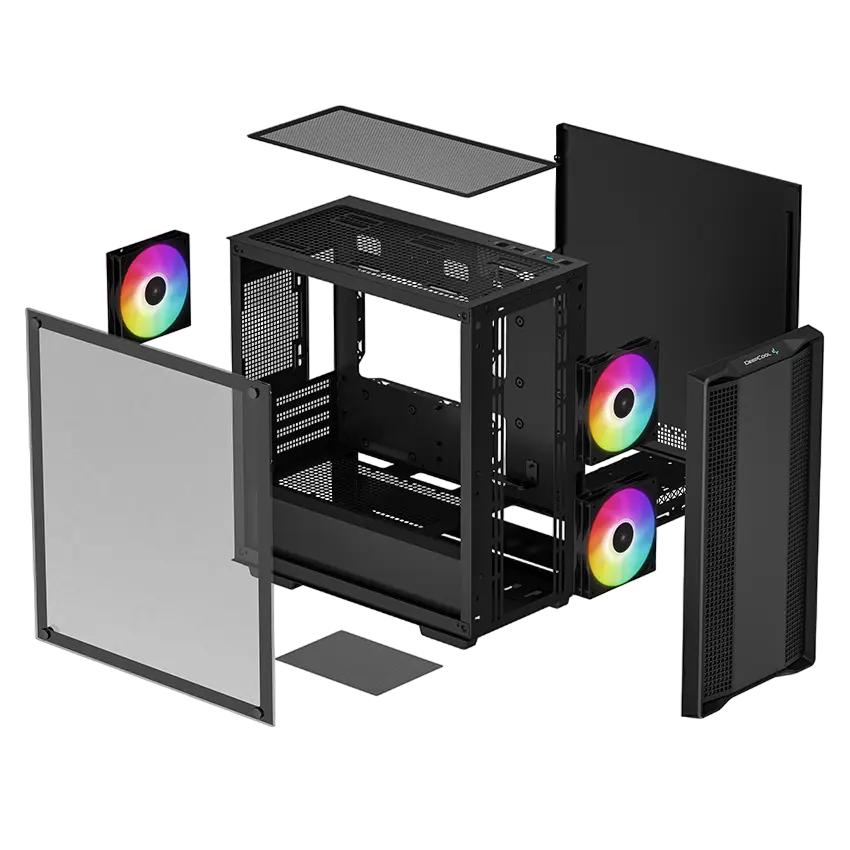 Deepcool CC360 ARGB Midi-Tower Negru