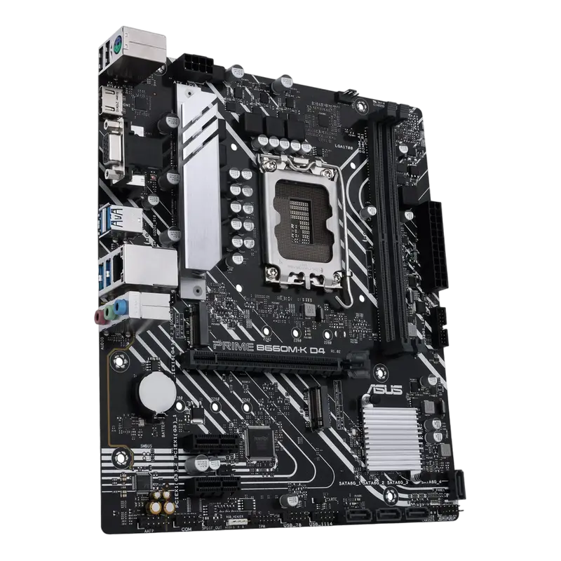 ASUS PRIME B660M-K D4 LGA1700 Micro-ATX