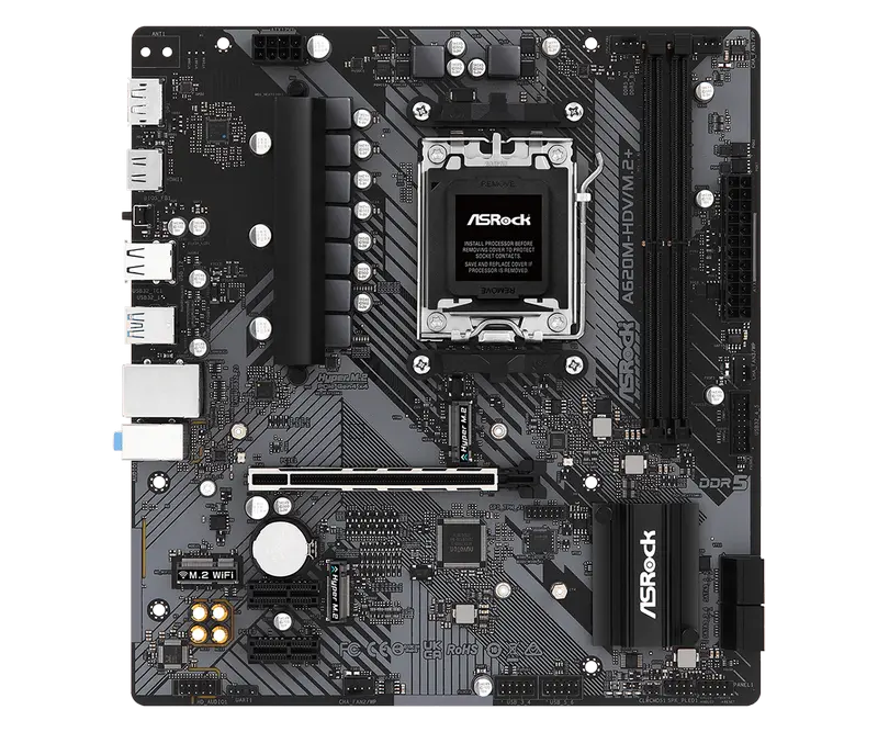 ASRock A620M-HDV/M.2+ AM5 Micro-ATX