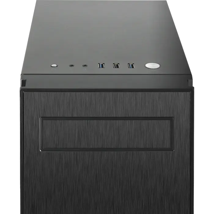 Chieftec AL-02B-TG-OP Midi-Tower Черный