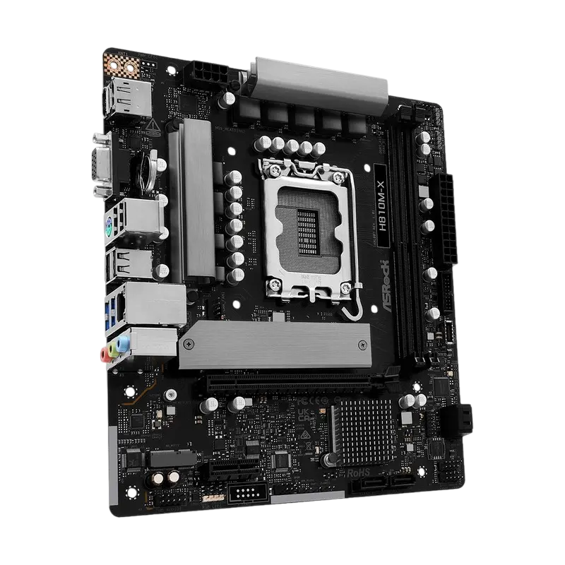ASRock H810M-X LGA1851 Micro-ATX
