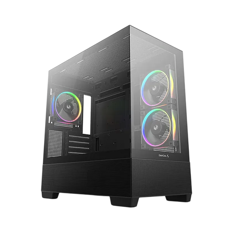 Deepcool CG380 3F Mini-Tower Negru