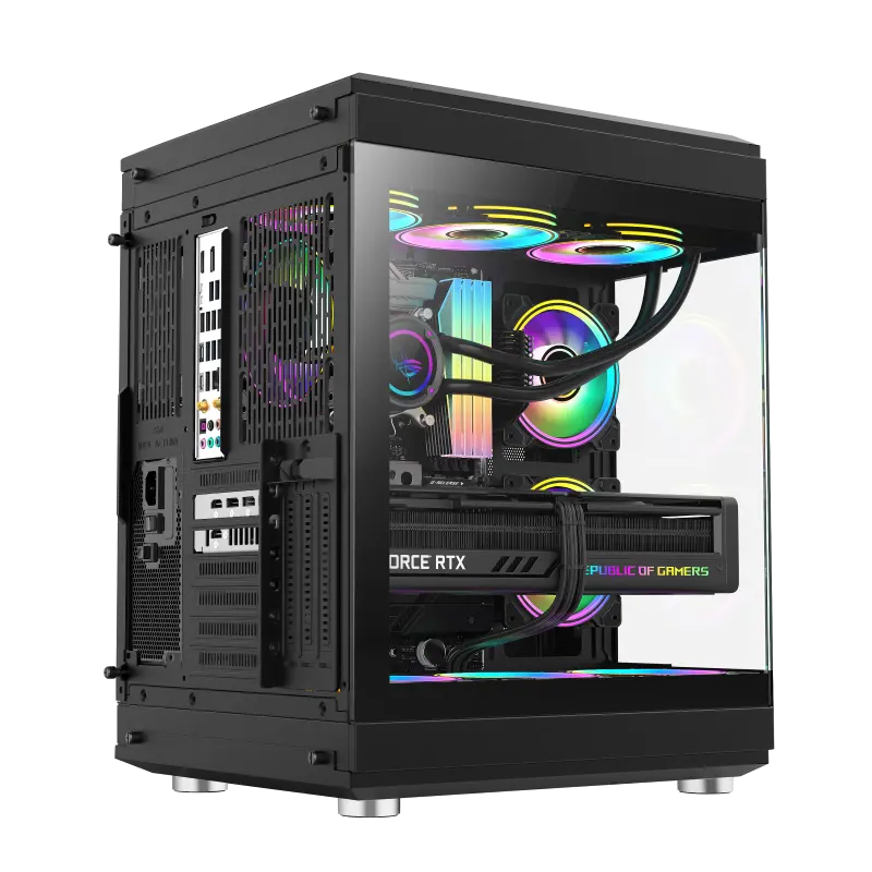 Gamemax HYPE BK Midi-Tower Black
