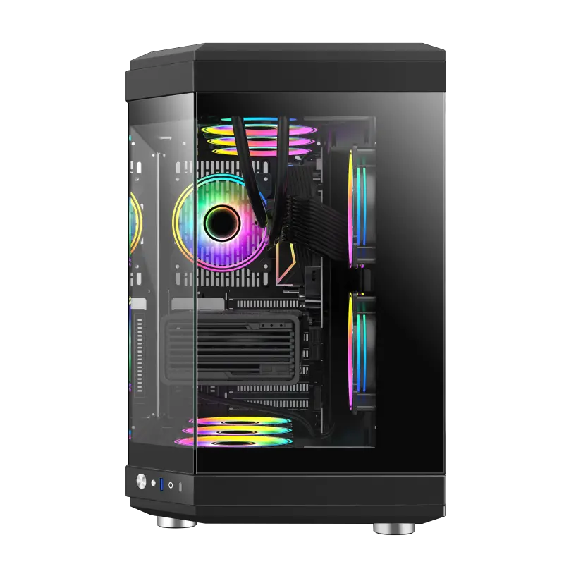 Gamemax HYPE BK Midi-Tower Black