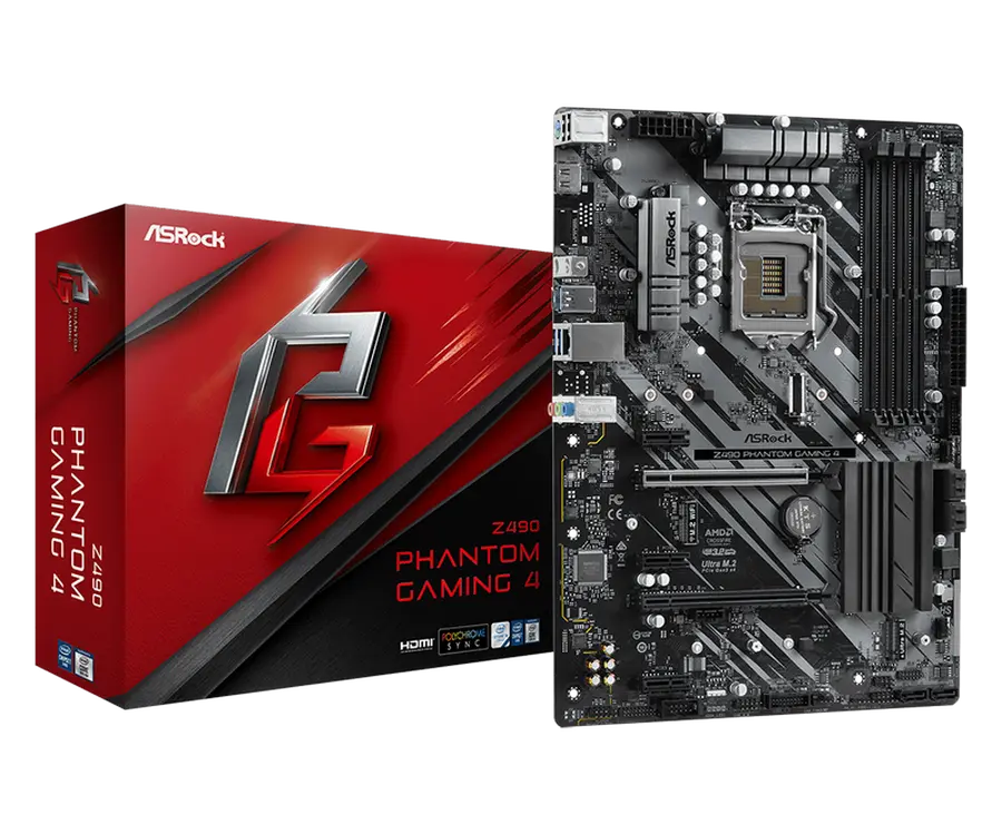 ASRock Z490 PHANTOM GAMING 4 LGA1200 ATX