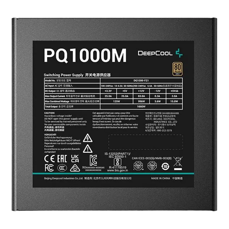 Deepcool PQ1000M 1000W ATX