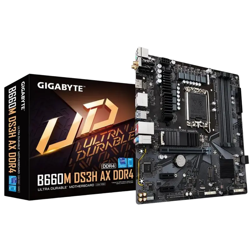 Gigabyte B660M DS3H AX DDR4 LGA1700 Micro-ATX